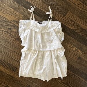 VELVETEEN Girls Cotton Eyelet Dress 6Y